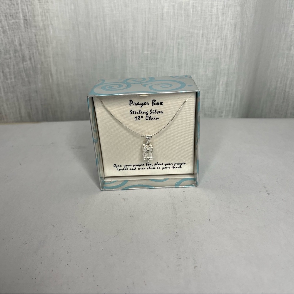 Prayer box necklace